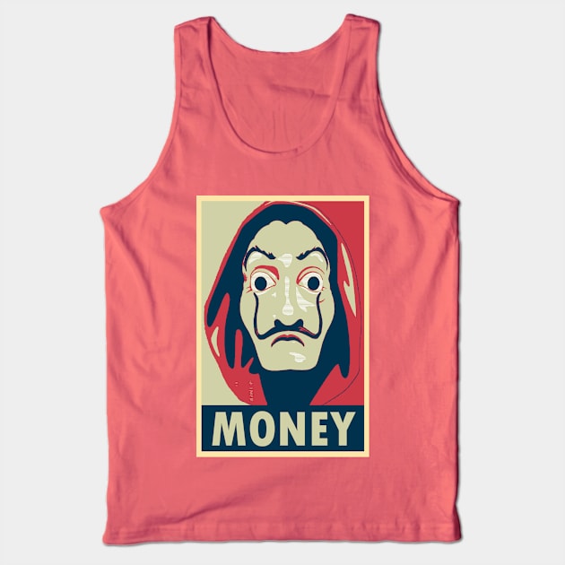 Casa de MONEY Tank Top by baaldips